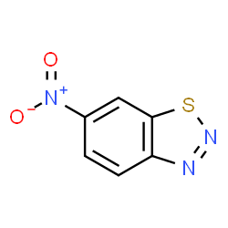 ChemSpider 2D Image | 6-Nitro-1,2,3-benzothiadiazole | C6H3N3O2S