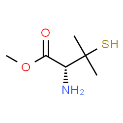 ChemSpider 2D Image | Methyl 3-sulfanyl-L-valinate | C6H13NO2S