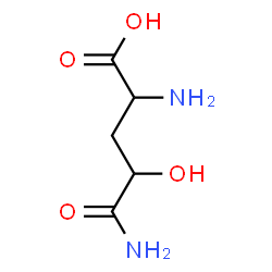 ChemSpider 2D Image | 2-Amino-4,5-dihydroxy-5-iminopentanoic acid (non-preferred name) | C5H10N2O4