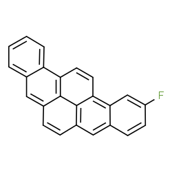ChemSpider 2D Image | 2-Fluorobenzo(rst)pentaphene | C24H13F