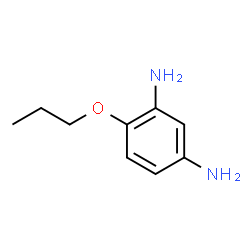 ChemSpider 2D Image | 4-Propoxy-1,3-benzenediamine | C9H14N2O