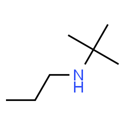 ChemSpider 2D Image | N-(tert-butyl)-N-propylamine | C7H17N