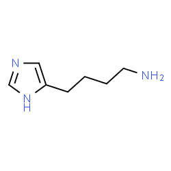 ChemSpider 2D Image | 4-(1H-Imidazol-4-yl)-1-butanamine | C7H13N3
