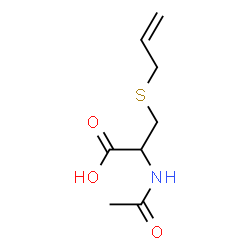ChemSpider 2D Image | N-Acetyl-S-allylcysteine | C8H13NO3S