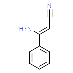 ChemSpider 2D Image | beta-Aminocinnamonitrile | C9H8N2