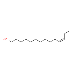 ChemSpider 2D Image | (Z)-11-Tetradecen-1-ol | C14H28O