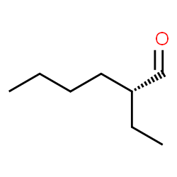 ChemSpider 2D Image | (2R)-2-Ethylhexanal | C8H16O
