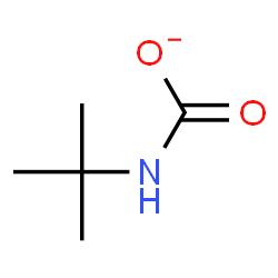 ChemSpider 2D Image | (2-Methyl-2-propanyl)carbamate | C5H10NO2