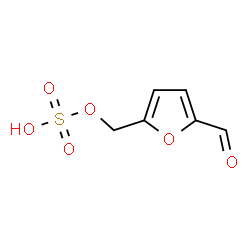ChemSpider 2D Image | 5-sulfooxymethylfurfural | C6H6O6S