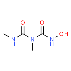 ChemSpider 2D Image | N-Hydroxy-N,N'-dimethyldicarbonimidic diamide | C4H9N3O3