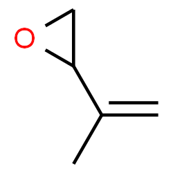 ChemSpider 2D Image | isopropenyloxirane | C5H8O