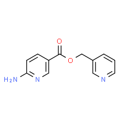 ChemSpider 2D Image | nicotinyl 6-aminonicotinate | C12H11N3O2