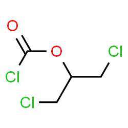 ChemSpider 2D Image | 1,3-Dichloro-2-propanyl carbonochloridate | C4H5Cl3O2