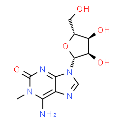 ChemSpider 2D Image | 1-methylisoguanosine | C11H15N5O5