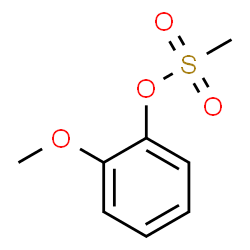 ChemSpider 2D Image | 2-Methoxyphenyl methanesulfonate | C8H10O4S