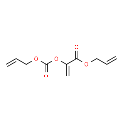 ChemSpider 2D Image | Allyl 2-{[(allyloxy)carbonyl]oxy}acrylate | C10H12O5