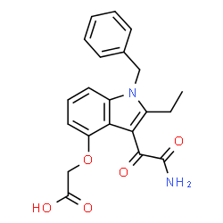 ChemSpider 2D Image | Varespladib | C21H20N2O5