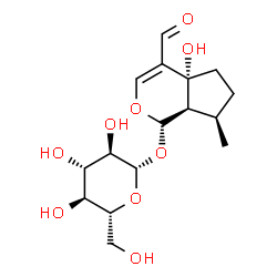 ChemSpider 2D Image | Plantarenaloside | C16H24O9