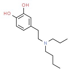 ChemSpider 2D Image | 1,2-Benzenediol, 4-(2-(butylpropylamino)ethyl)- | C15H25NO2