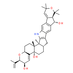 ChemSpider 2D Image | Janthitrem B | C37H47NO5