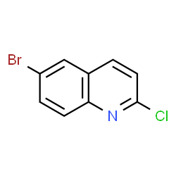 ChemSpider 2D Image | 2-Chloro-6-bromoquinoline | C9H5BrClN