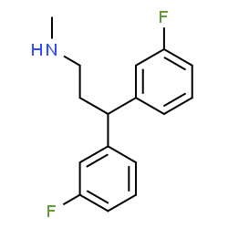 ChemSpider 2D Image | Delucemine | C16H17F2N