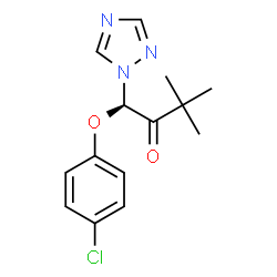 ChemSpider 2D Image | (+)-Triadimefon | C14H16ClN3O2
