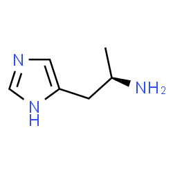 ChemSpider 2D Image | (2R)-1-(1H-Imidazol-4-yl)-2-propanamine | C6H11N3