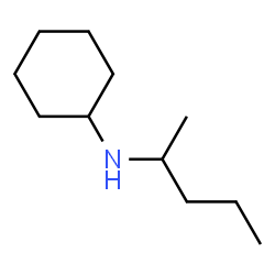 ChemSpider 2D Image | N-(2-Pentanyl)cyclohexanamine | C11H23N