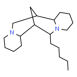 ChemSpider 2D Image | 10-Pentylsparteine | C20H36N2