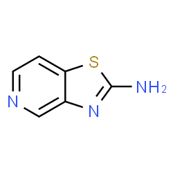 ChemSpider 2D Image | [1,3]Thiazolo[4,5-c]pyridin-2-amine | C6H5N3S