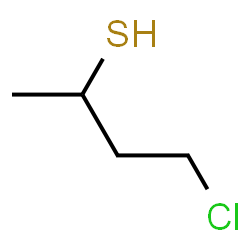 ChemSpider 2D Image | 4-Chloro-2-butanethiol | C4H9ClS