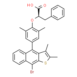 ChemSpider 2D Image | Ertiprotafib | C31H27BrO3S