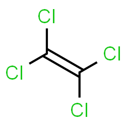 ChemSpider 2D Image | Tetrachloroethylene | C2Cl4