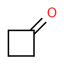 ChemSpider 2D Image | Cyclobutanone | C4H6O