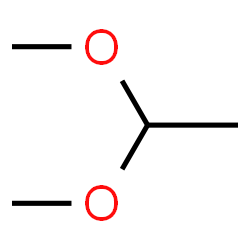 ChemSpider 2D Image | 1,1-Dimethoxyethane | C4H10O2