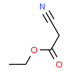 ChemSpider 2D Image | Ethyl cyanoacetate | C5H7NO2