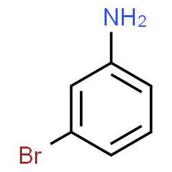 ChemSpider 2D Image | 3-Bromoaniline | C6H6BrN