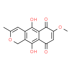 ChemSpider 2D Image | anhydrofusarubin | C15H12O6