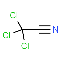 ChemSpider 2D Image | Trichloroacetonitrile | C2Cl3N