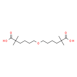 ChemSpider 2D Image | Gemcabene | C16H30O5