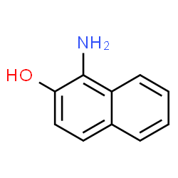 ChemSpider 2D Image | 1-Amino-2-naphthol | C10H9NO