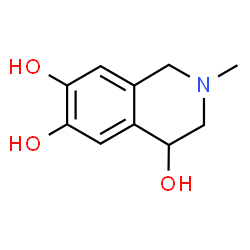 ChemSpider 2D Image | 2-Methyl-1,2,3,4-tetrahydro-4,6,7-isoquinolinetriol | C10H13NO3