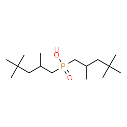 ChemSpider 2D Image | Bis(2,4,4-trimethylpentyl)phosphinic acid | C16H35O2P
