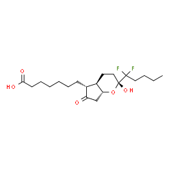ChemSpider 2D Image | Amitiza | C20H32F2O5