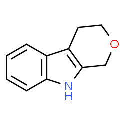 ChemSpider 2D Image | 1,3,4,9-Tetrahydropyrano[3,4-b]indole | C11H11NO