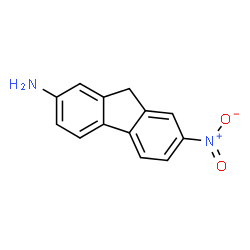ChemSpider 2D Image | 7-Nitro-9H-fluoren-2-amine | C13H10N2O2