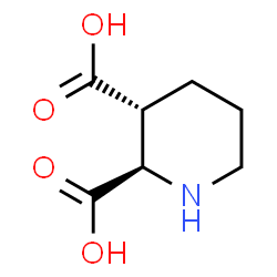 ChemSpider 2D Image | (2R,3R)-2,3-Piperidinedicarboxylic acid | C7H11NO4