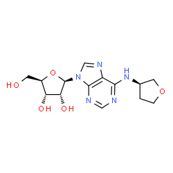 ChemSpider 2D Image | Tecadenoson | C14H19N5O5