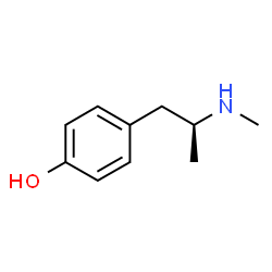 ChemSpider 2D Image | (S)-pholedrine | C10H15NO